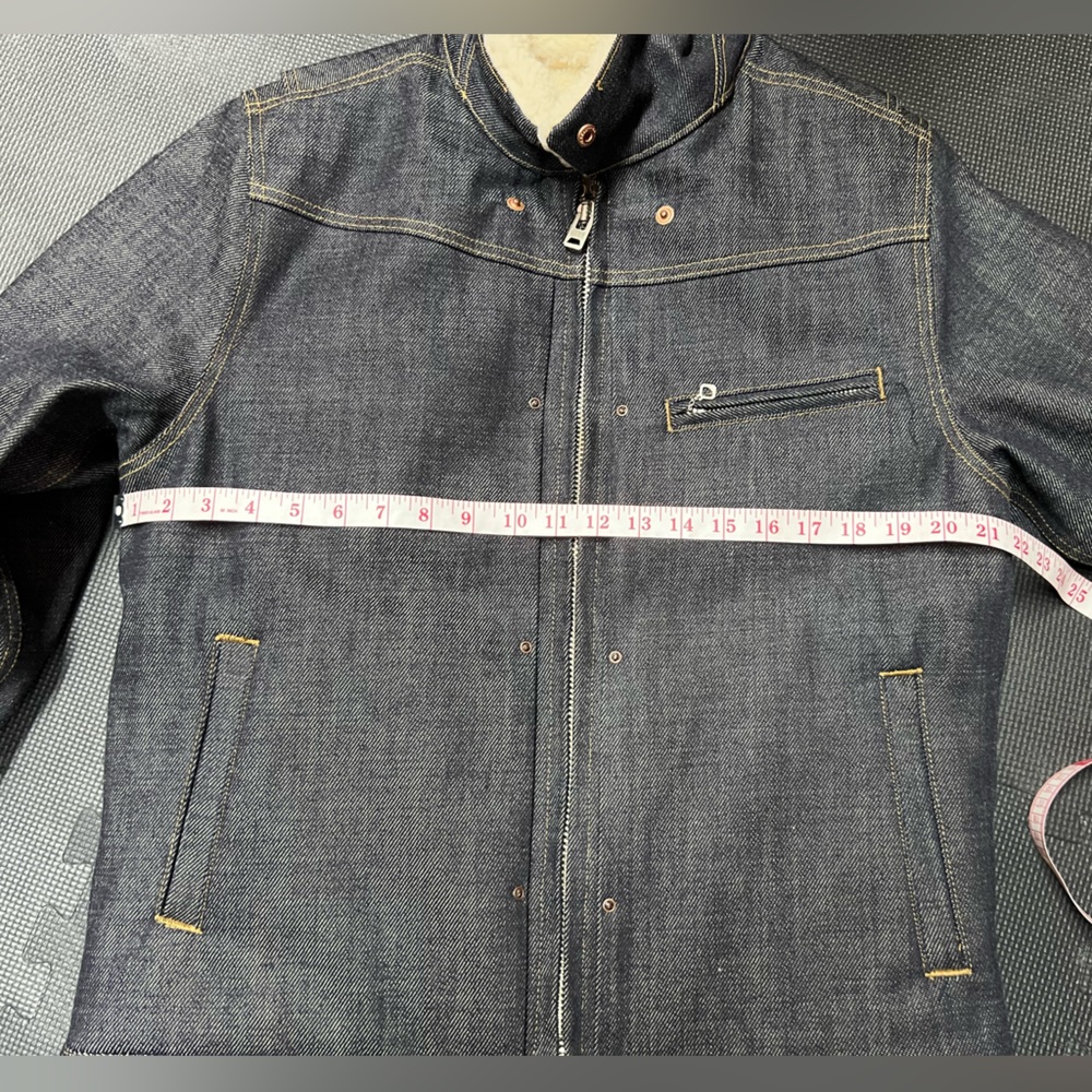 Freenote Cloth RJ2 Rider's Jacket Selvedge denim - Picture 16 of 16